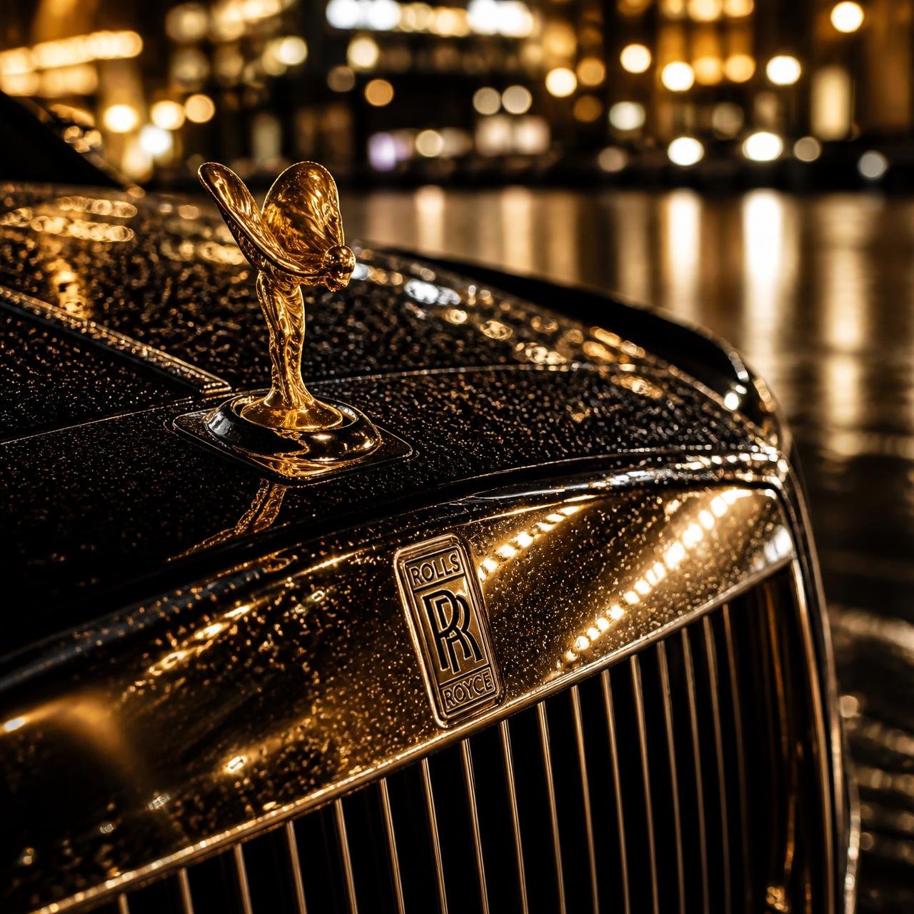 Gold interior detail